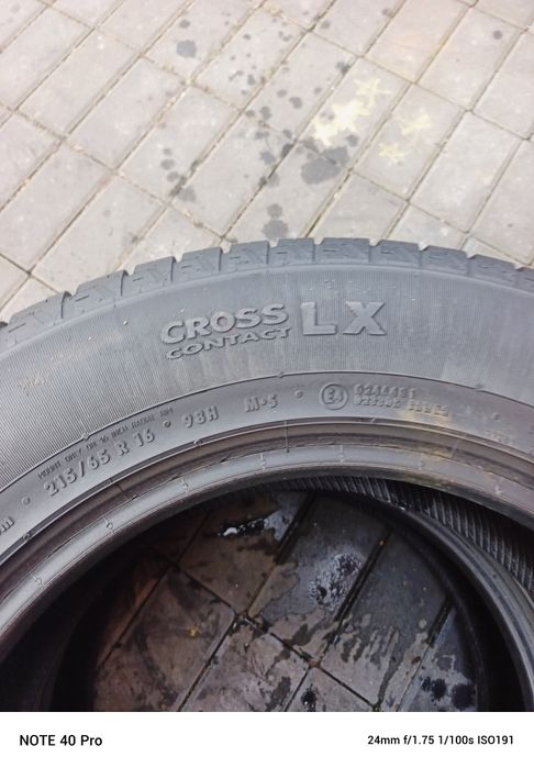 Opony 215/65/16 Continental Cross Contact LX