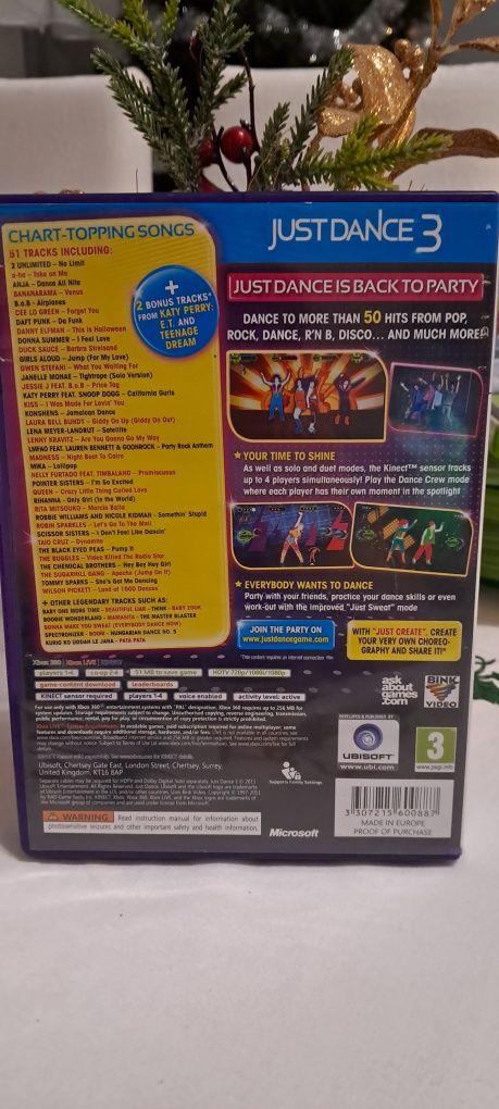 Gra Just Dance 3 xbox 360