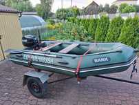 Ponton BARK310 silnik storm 13.5 przyczepka