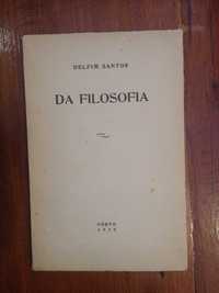 Delfim Santos - Da Filosofia