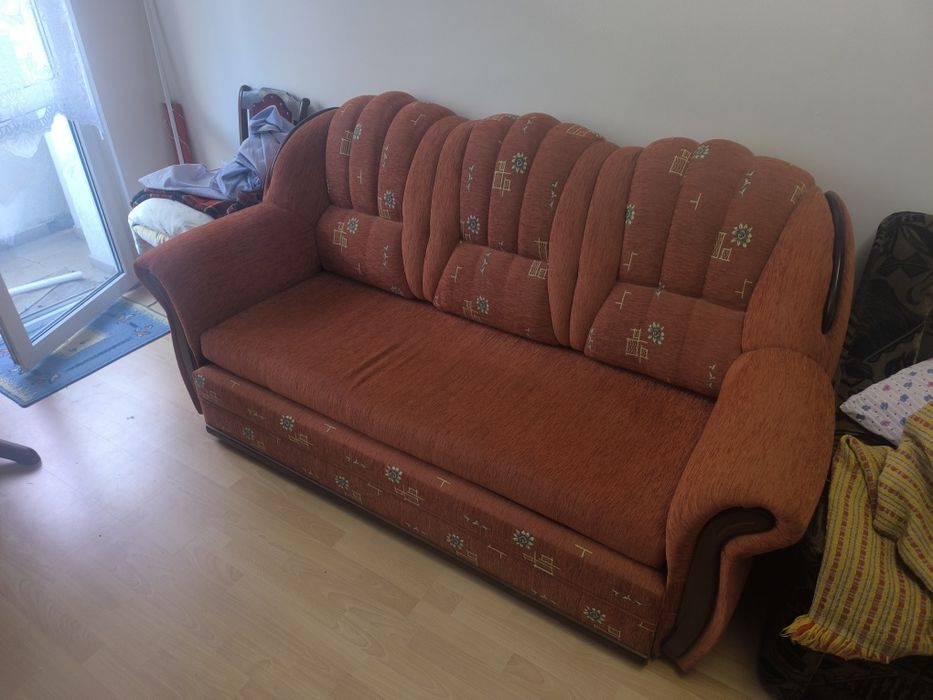 Sprzedam zestaw mebli kanapa+dwa fotele  sofa łóżko