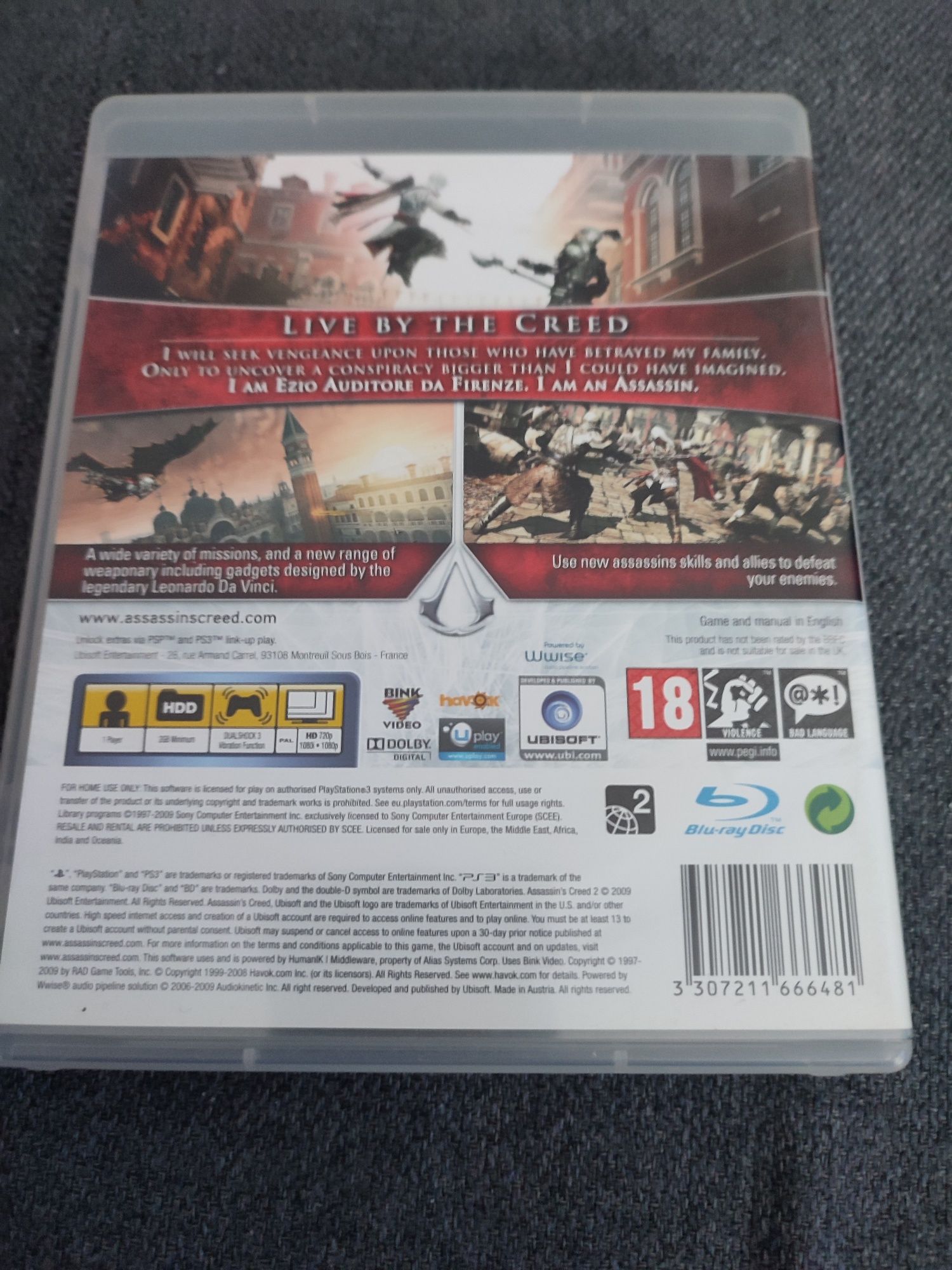 Gra Assassin's Creed 2 PlayStation PS3