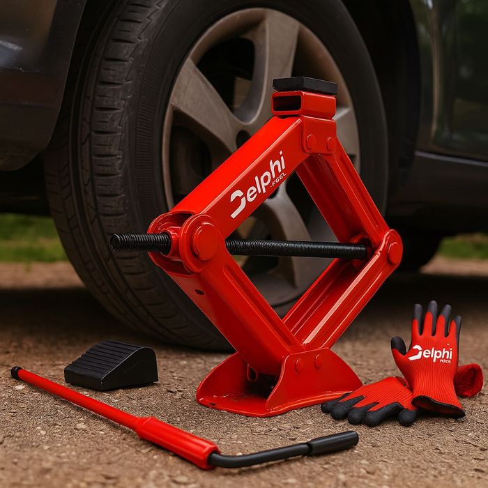 Podnośnik Samochodowy Trapezowy Lewarek 2t Wymiana Kół 2000kg Trapez