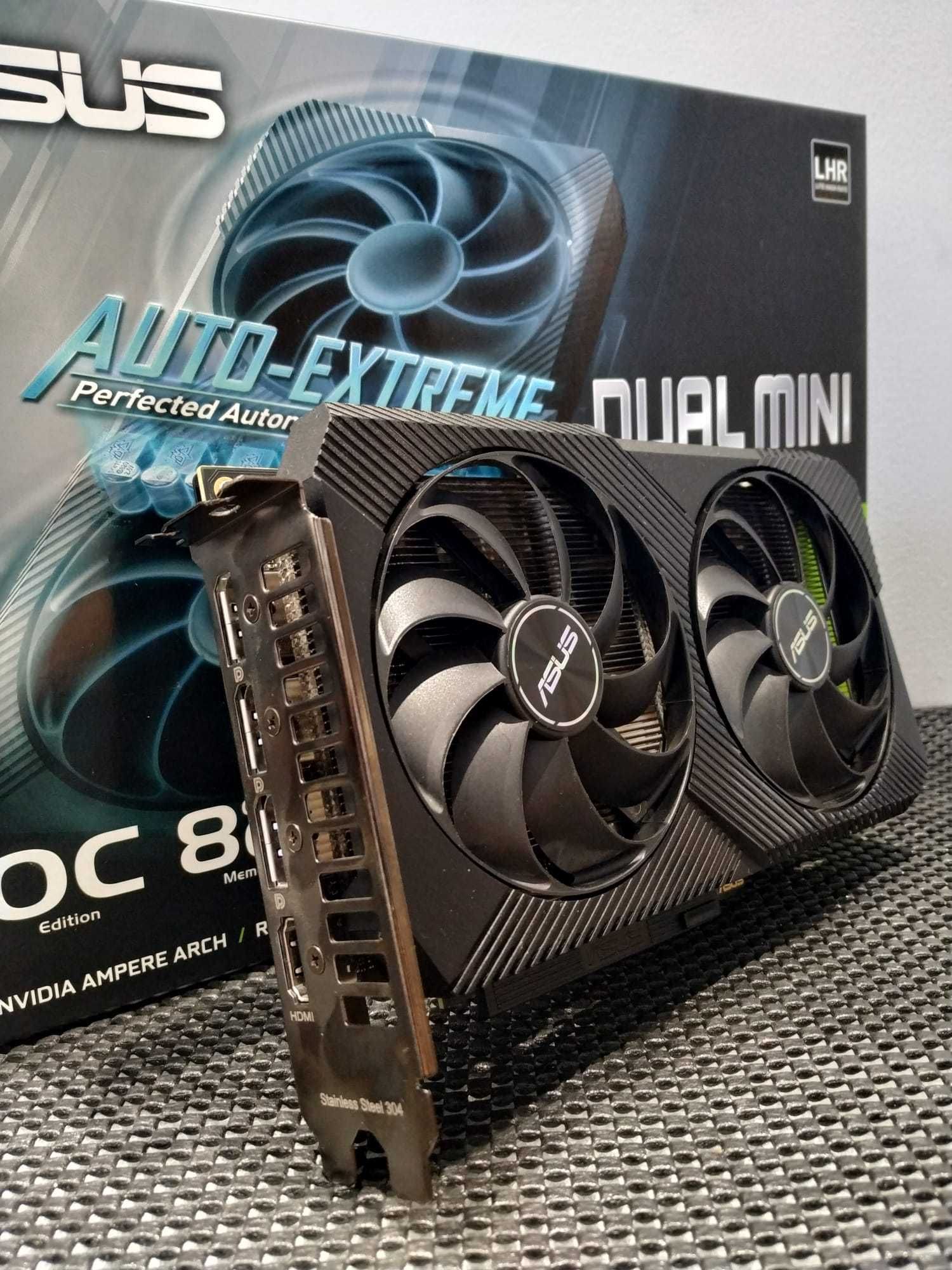 Asus Dual 3060 ti mini OC V2 8GB