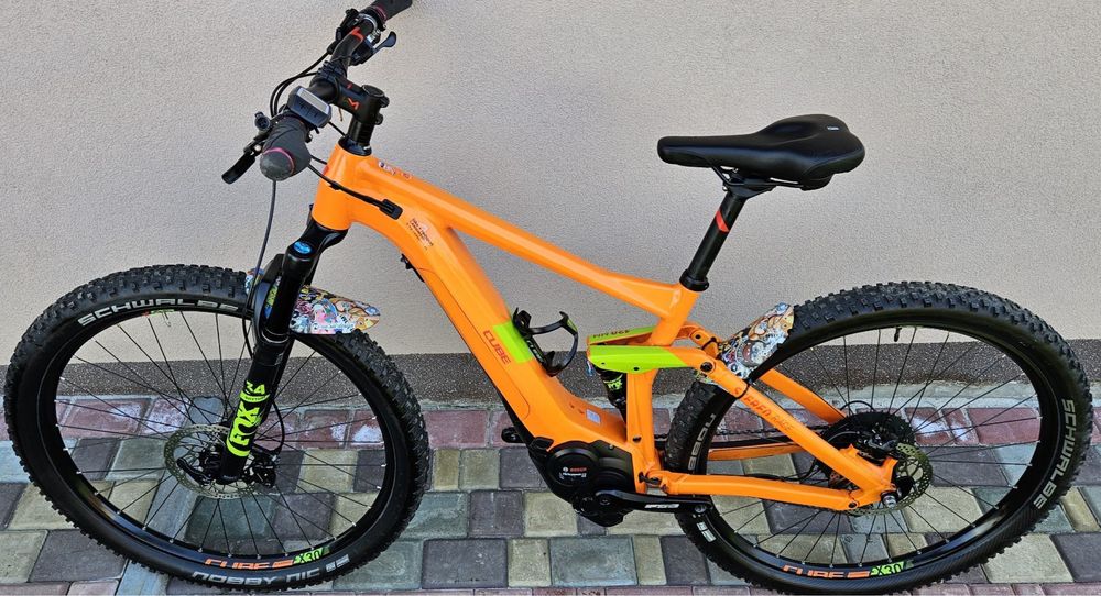 Електровелосипед Cube,  Чіпований, Оригінал, 50км/год, Стан гарний!