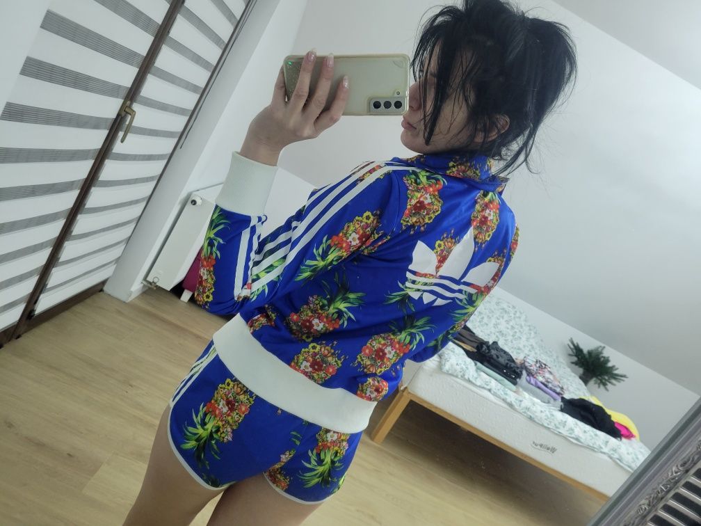 Bluza i spodenki adidas ananasy Ewa Chodakowska