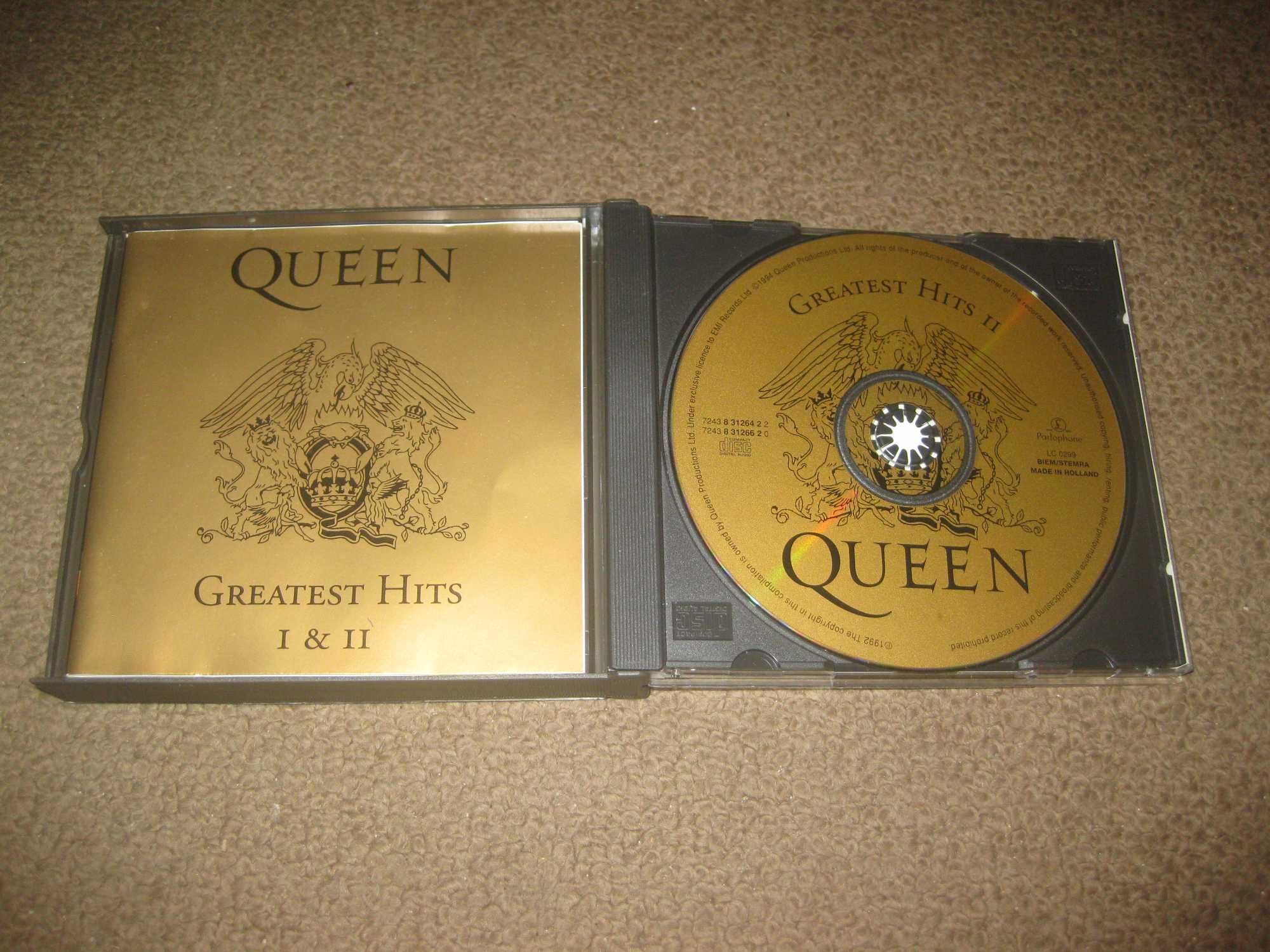 CD Duplo dos Queen "Greatest Hits I & II"