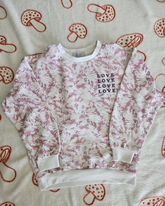 Lote de 2 sweats para menina 8/9 anos