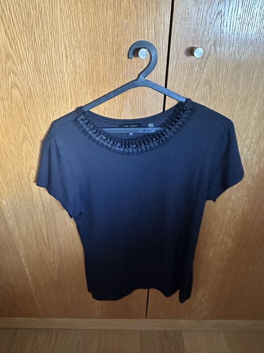 Tshirt preta Ted Baker