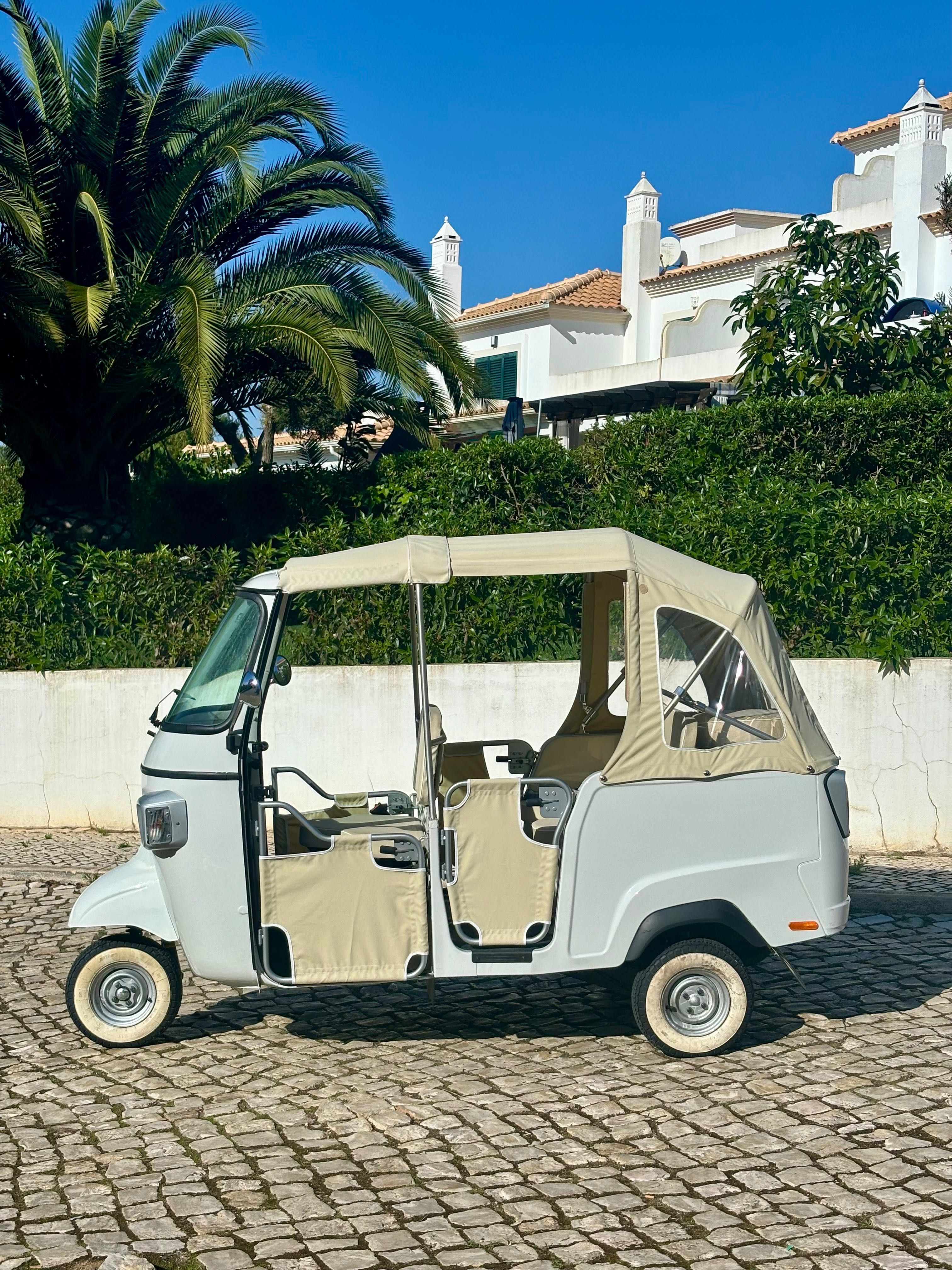 Tuk Tuk Piaggio Ape 200 – 2022 – Apenas 400 km – Como Novo!
