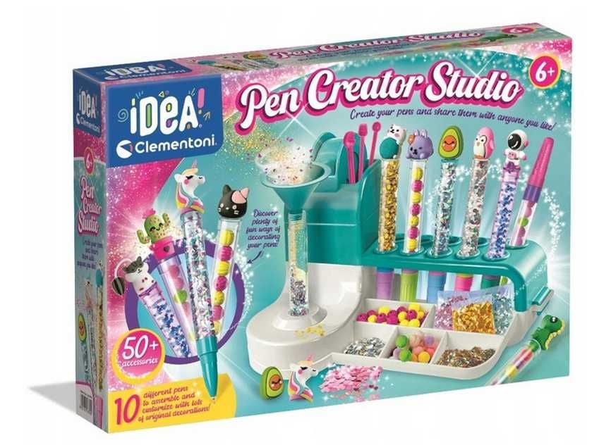 Fabryka długopisów Clementoni Zestaw Kreatywny Nowa Zafoliowana
