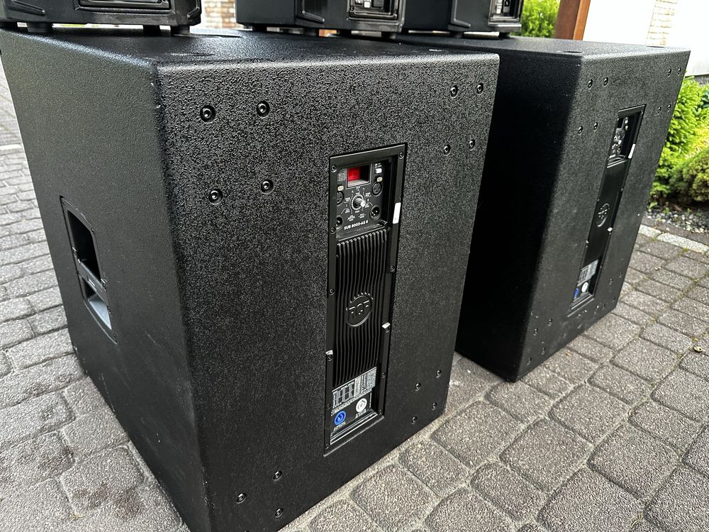 Aktywne głośniki RCF 4x ART 910-A i 2x SUB 8003-AS II idealny stan