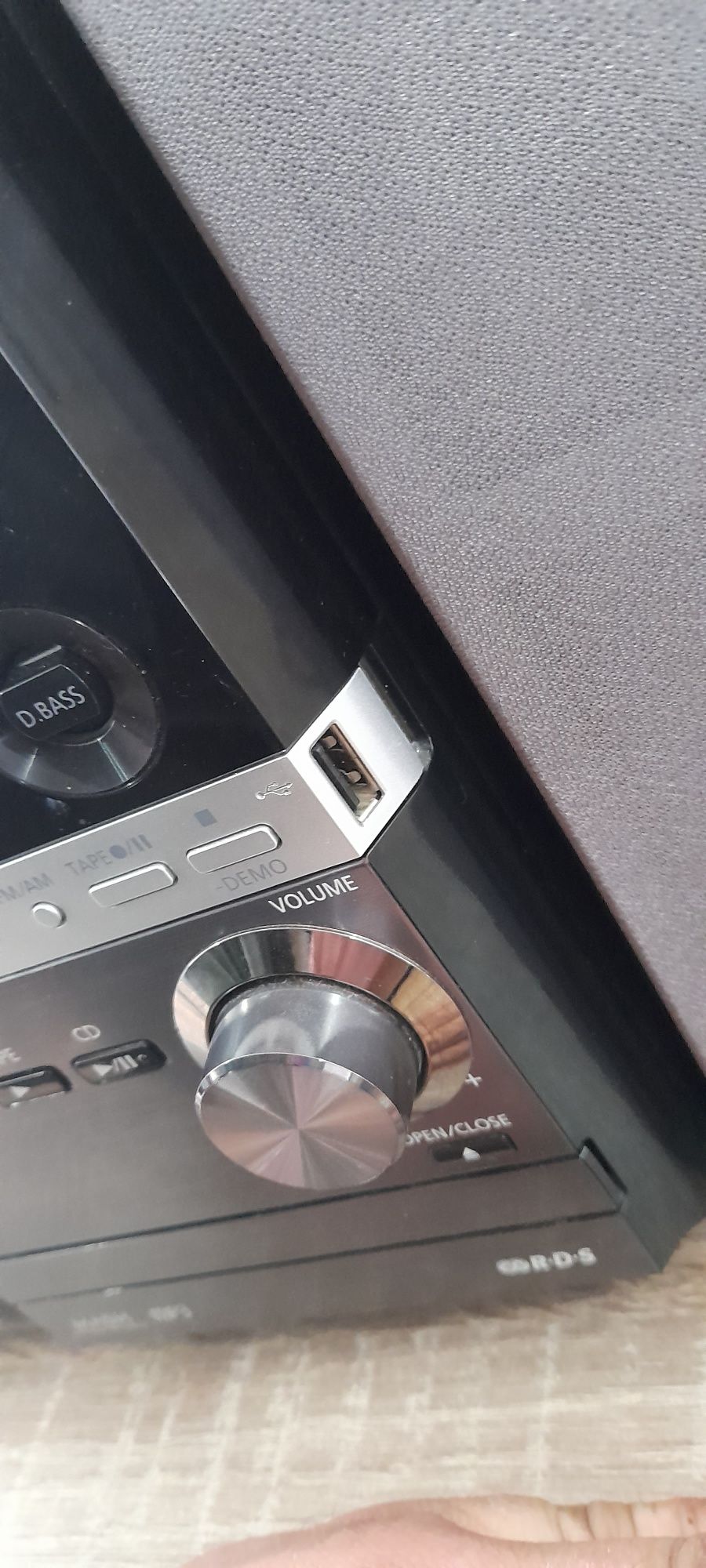 Mini wieża USB kaseta płyta radio ipod