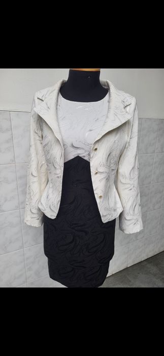 Костюм - жіноча сукня та піджак на подкладці