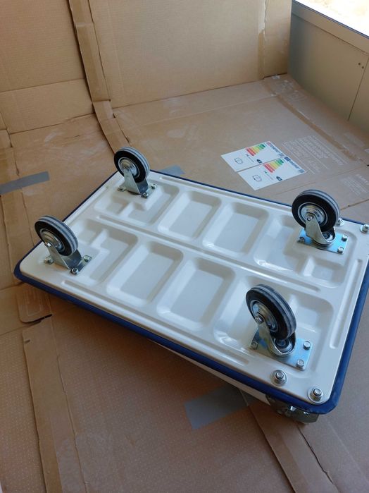 wózek transportowy nośność 150 kg, czterokołowy