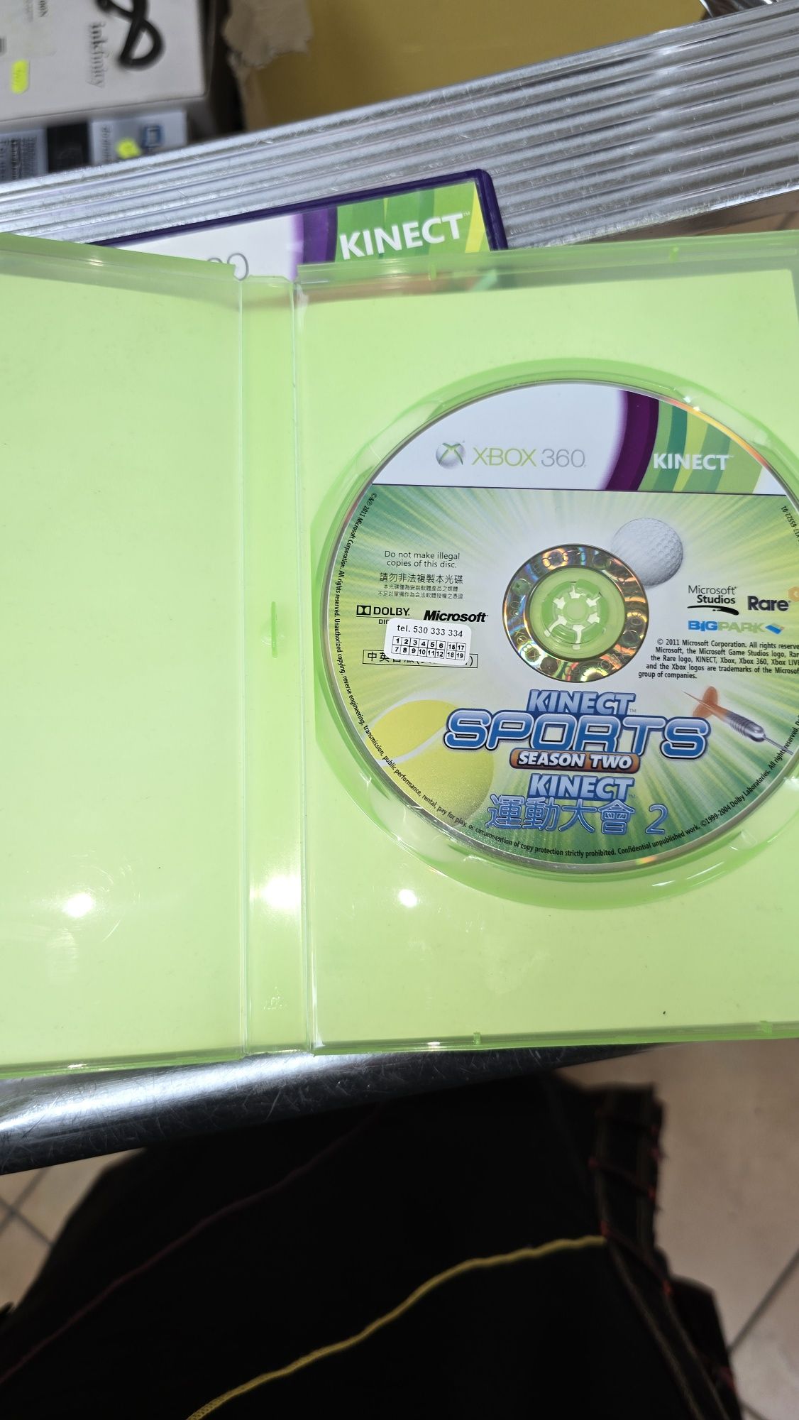 Gra na xbox 360 kinect sports sensor two