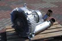 Wentylator bocznokanałowy, pompa próżniowa 8.5kw. Gardner Denver