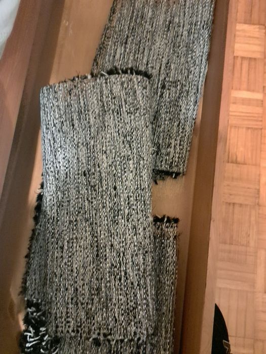 3 tapetes pêlo alto 20€