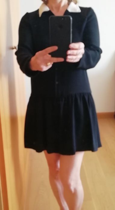 Vestido calção, tamanho S