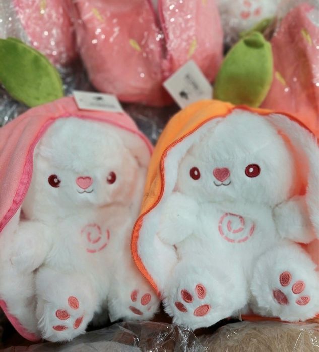 Дихаючий заєць світиться,грає мелодії,дихає