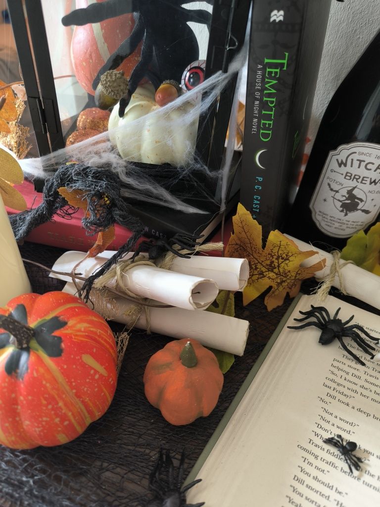 Decoração de Halloween ou Harry Potter