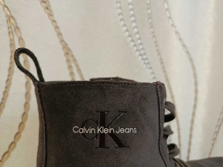 Ботинки Calvin Clein Jeans Оригинал Натур КОЖА