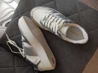Кросівки жіночі ALDO Clubhouse-L срібно-білі.
