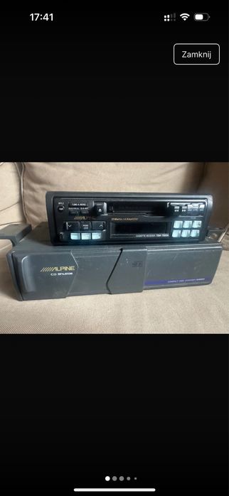 Radio Alpine TDM-7522 ze zmieniarka