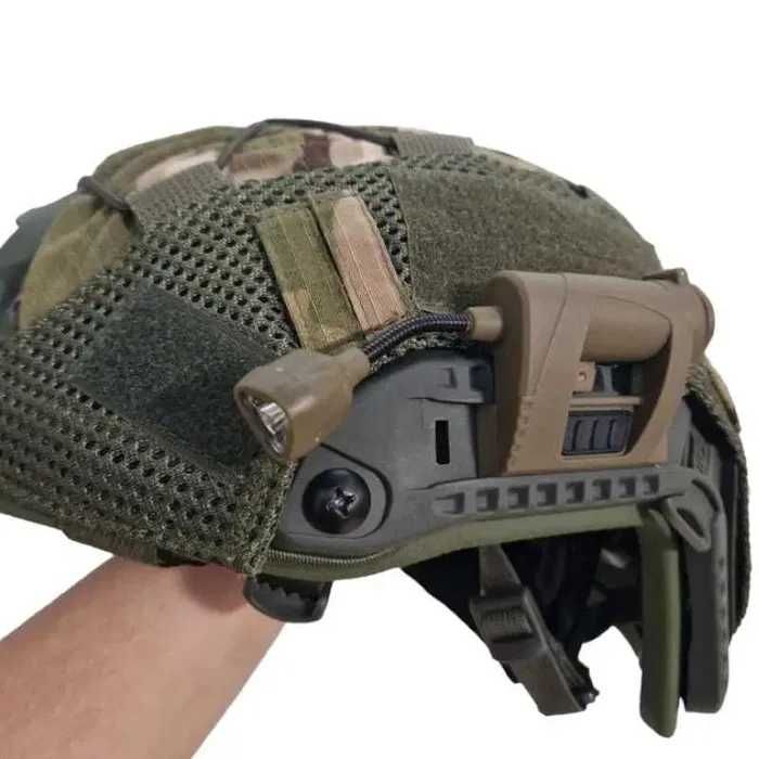 Фонарь на шлем, тактический фонарь для шлема койот/олива/черный