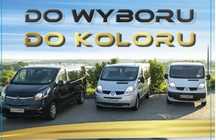 Wynajem busów 9-cio osobowy Long-już od 130zł za dobę-dł.terminowo