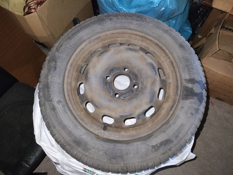 Koła ford, opony zimowe 7mm