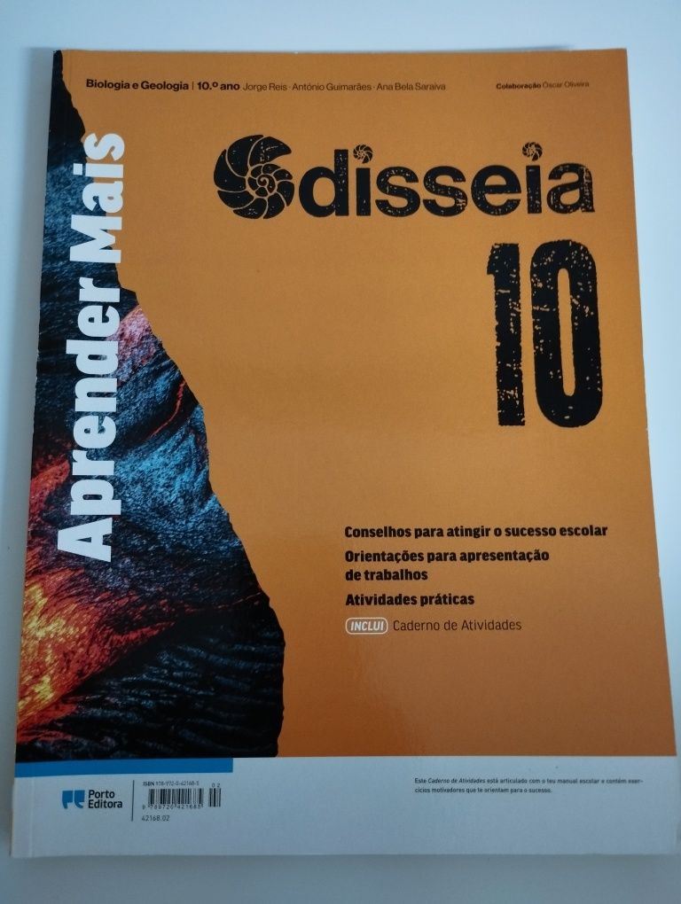 Caderno de atividades Biologia e Geologia 10° Ano