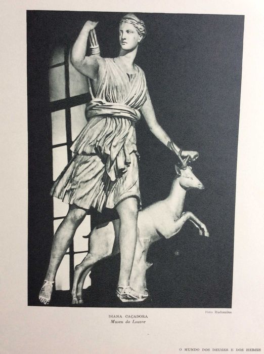 O mundo dos Deuses... Estampas do ano 195? Ver descrição das imagem/s