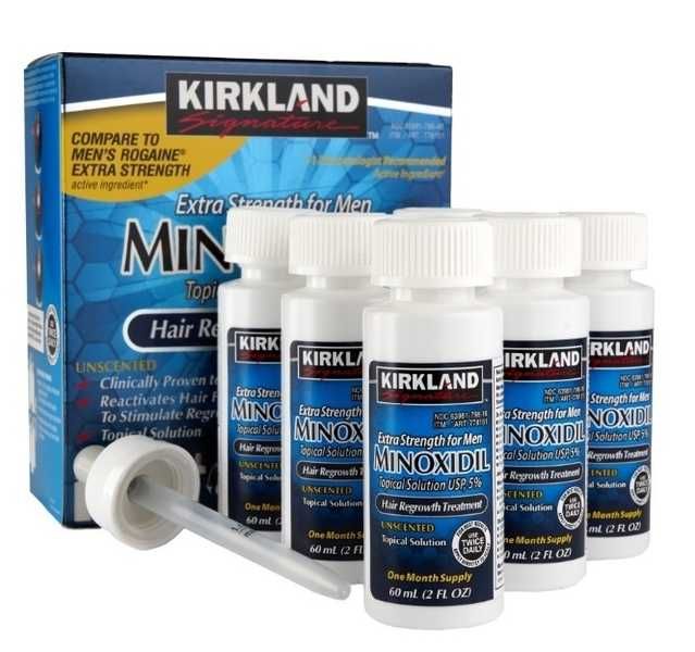 Kirkland Minoxidil Crescimento de Cabelo e Barba