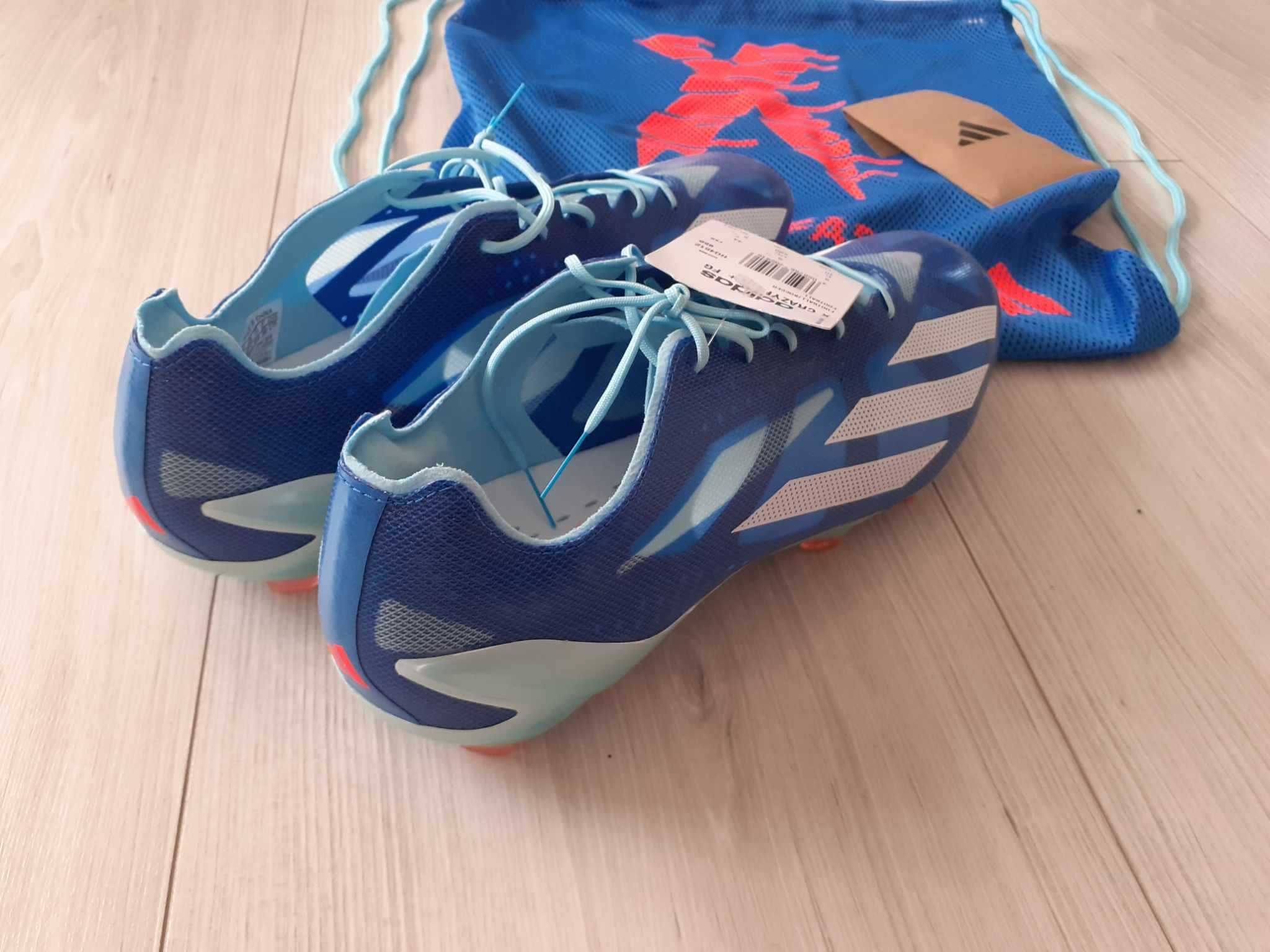 Profesjonalne buty piłkarskie korki Adidas X Crazyfast+ FG HQ4512 r 44