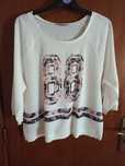 Camisola meia manga