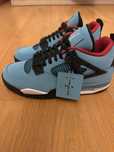 Nowość*NowyJordan4NikeAir4 NiebieskiUnisexTrampki 42