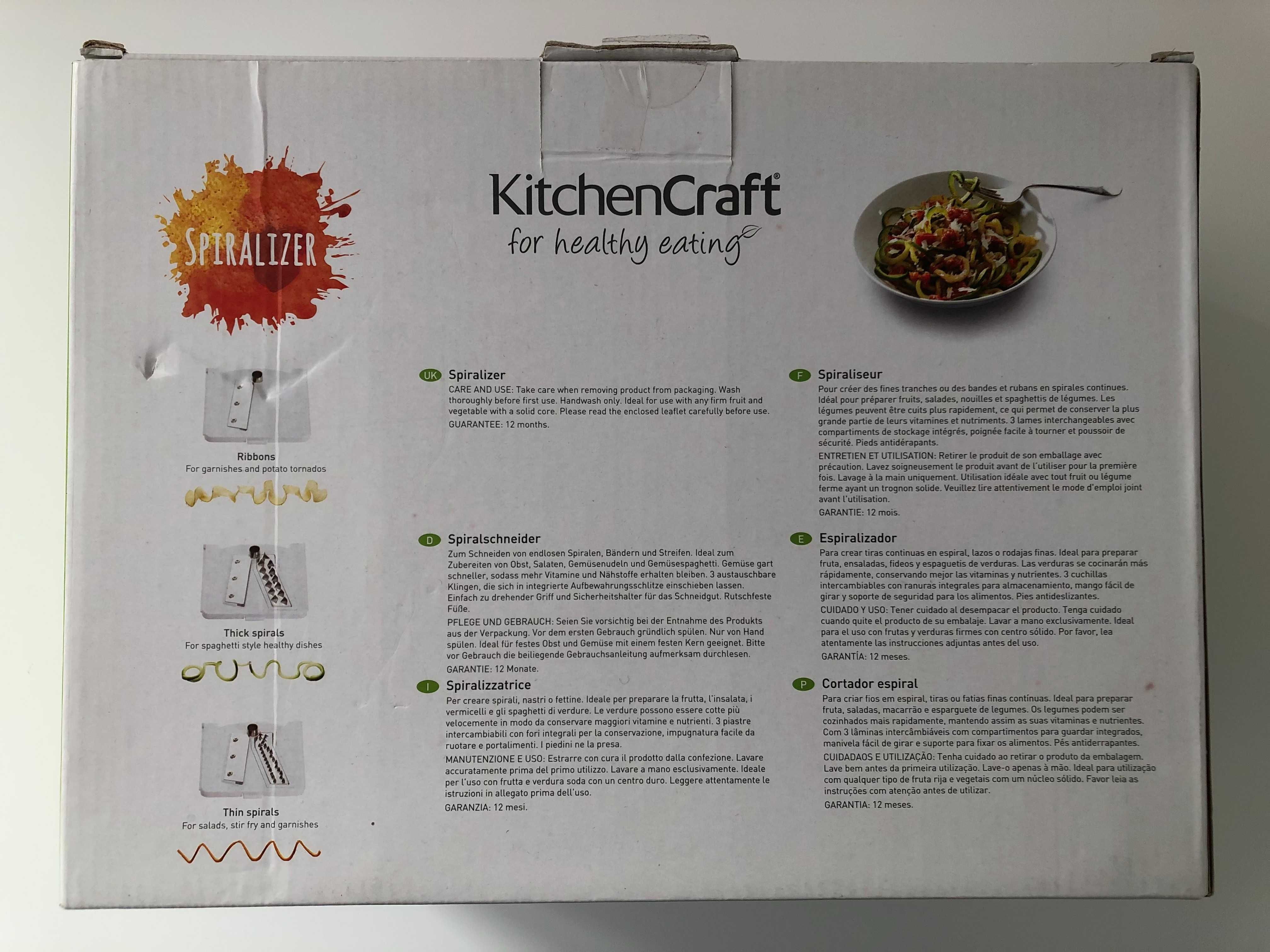 Espiralizador de Vegetais Kitchen Craft