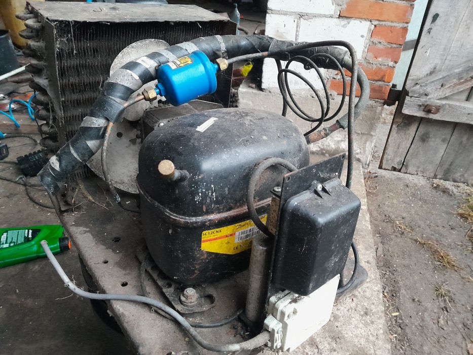 Agregat chlodniczy do basenu od mleka