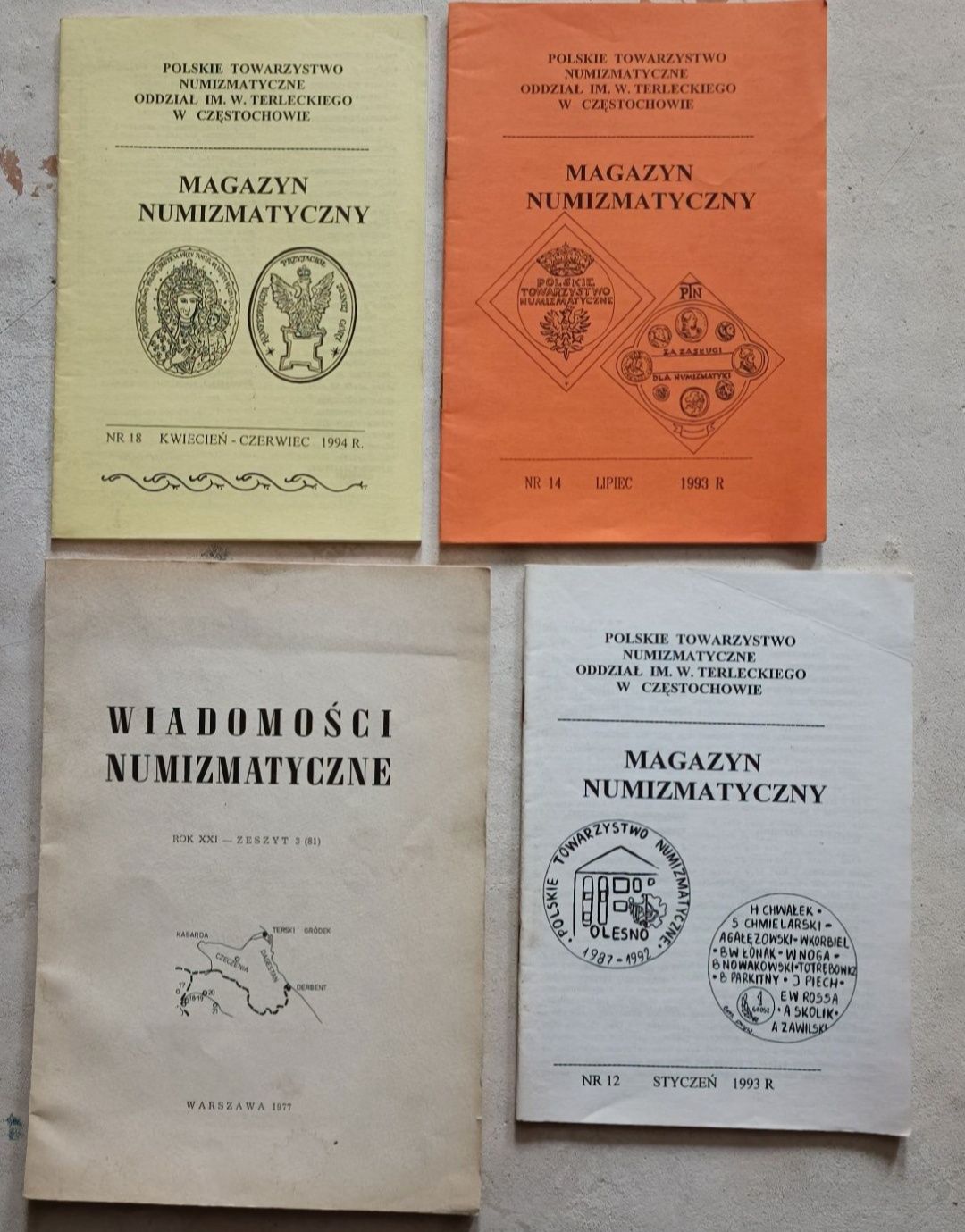 Wiadomości numizmatyczne rok 1977