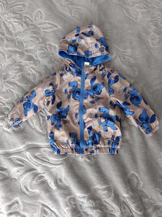 Kurtka dziecięca z polarową podszewką roz. 80