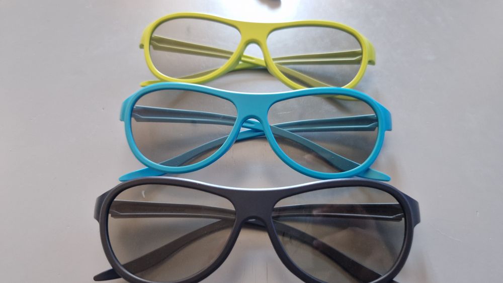 Óculos LG cinema 3D 3cores