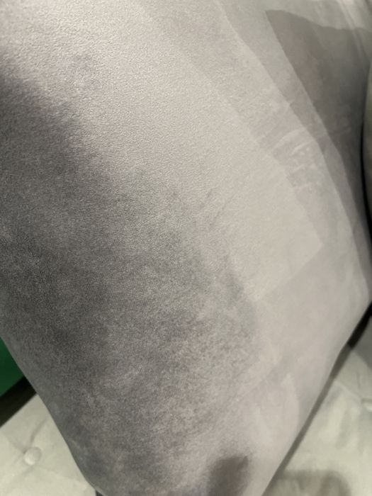 Conjunto tapa pés e fronhas almofadas (cores lilás/malva ou cinza)