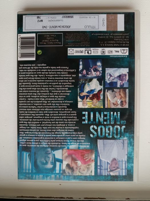 DVD jogos da mente