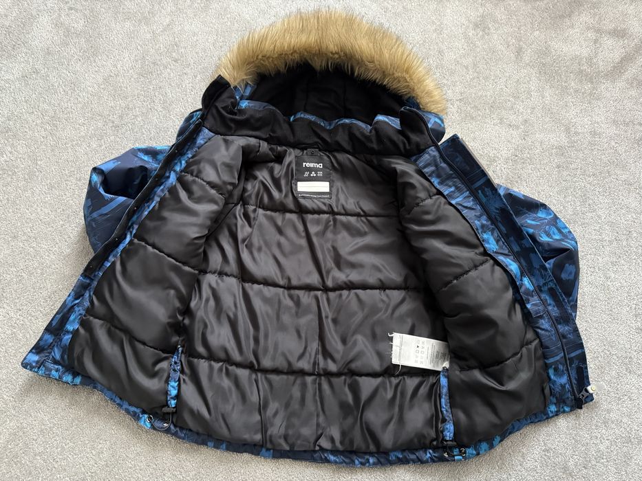 Дитяча зимова термо куртка для хлопчика Reima Niisi на 6-8 років