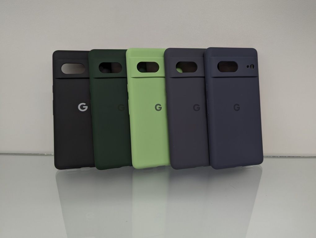Google Pixel 7 Противоударный чехол з логотипом софт тач Чохол