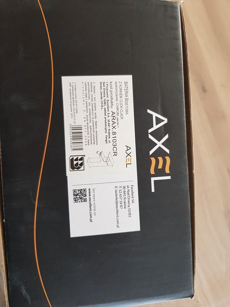 Bateria bidetowa ARAX.8103CR Roma Axel