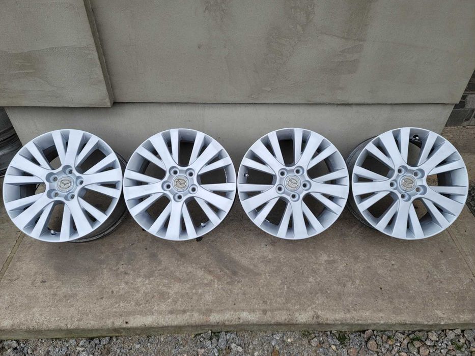 Диски R17 5×114,3 7J ЦО 67.1 ЕТ60 оригінальні титани Mazda 9965807070