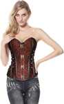 Steampunkowy Gorset Vintage – Styl i Elegancja w Jednym rozmiar 3XL