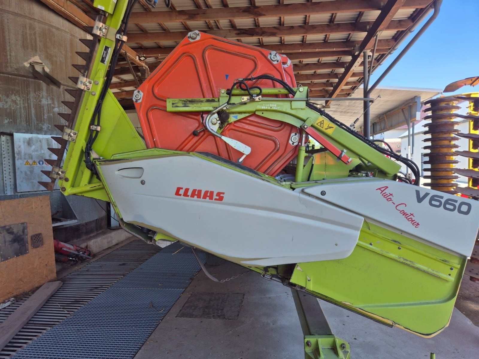 Claas lexion 540 V660 CAT